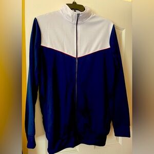 King Size Man’s light weight jacket.Navy & White.Size L.